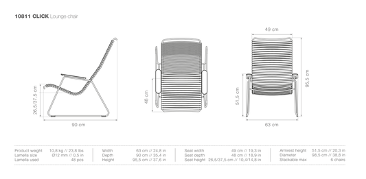 HOUE CLICK Outdoor Lounge Chair