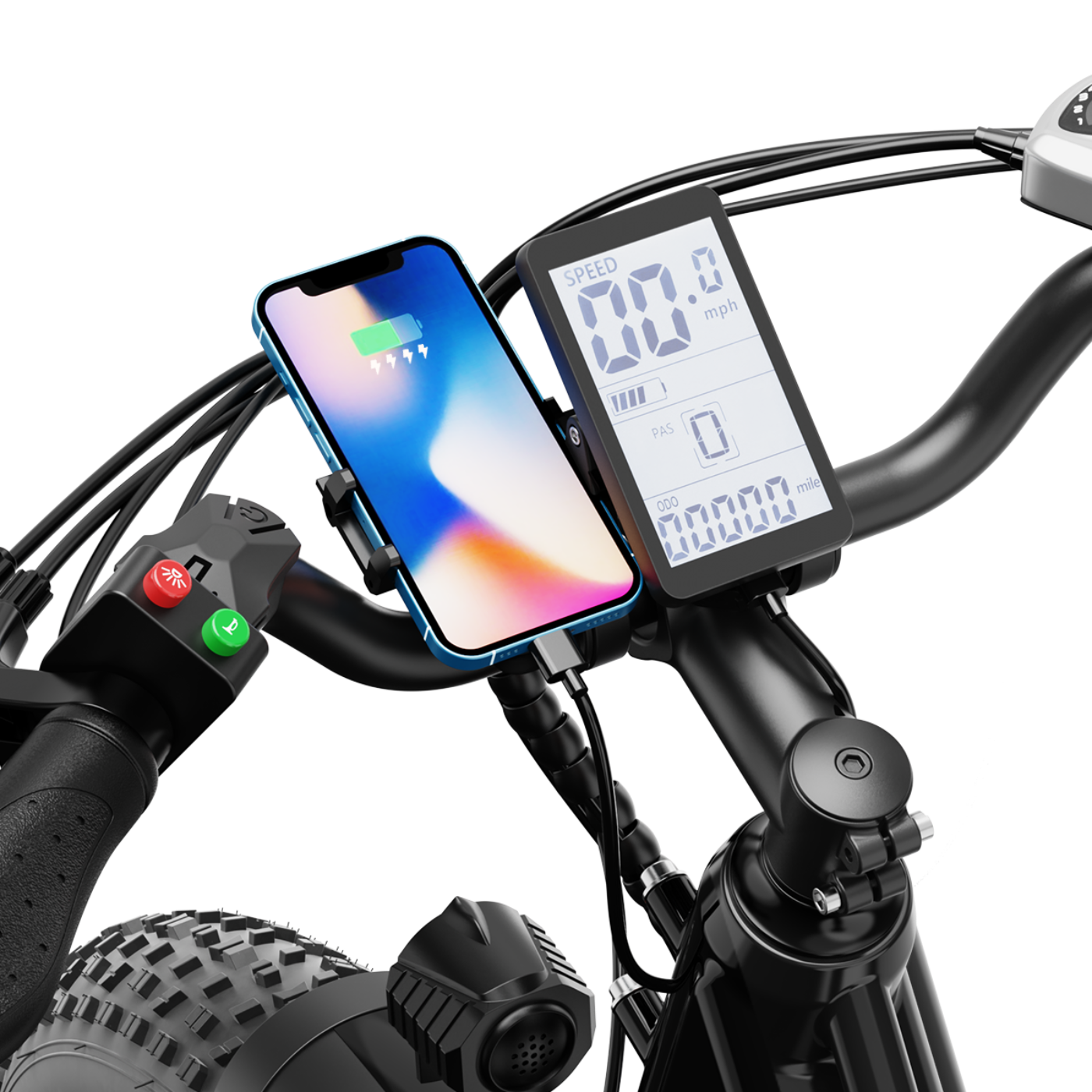 Aipas  Ebike Combo Sale M1*2 - Combo_M1-BK_and_M1-OR