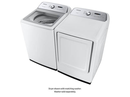SAMSUNG DVG50R5200W 7.4 cu. ft. Gas Dryer with Sensor Dry in White - DVG50R5200W-KT