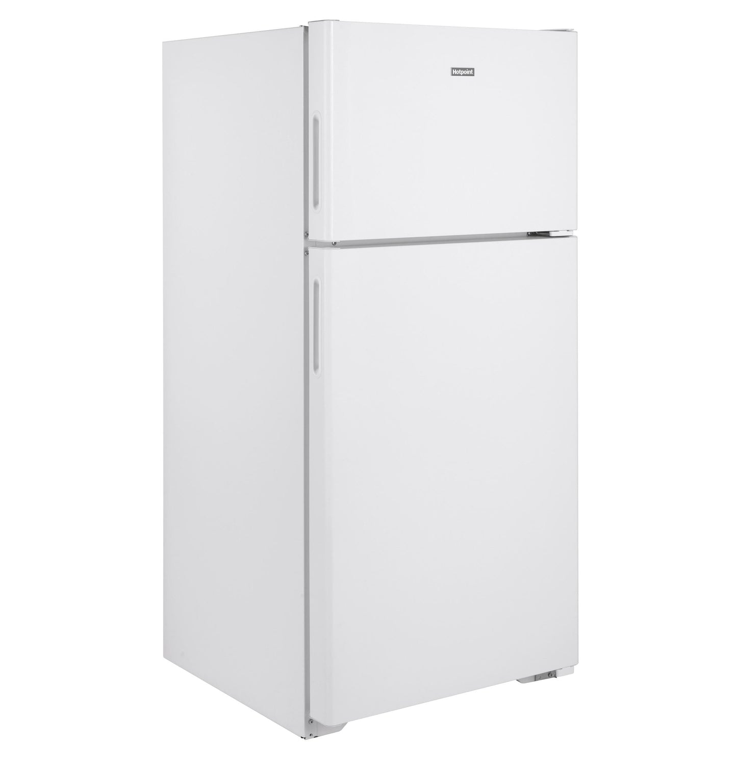 HOTPOINT 15.6 Cu. Ft. Recessed Handle Top-Freezer Refrigerator - HPS16BTNRWW-KT