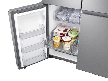 Samsung - RF29A9671SR - 29 cu. ft. Smart 4-Door Flex™ refrigerator with Beverage Center and a Dual Ice Maker with Ice Bites in Stainless Steel - RF29A9671SR-KT