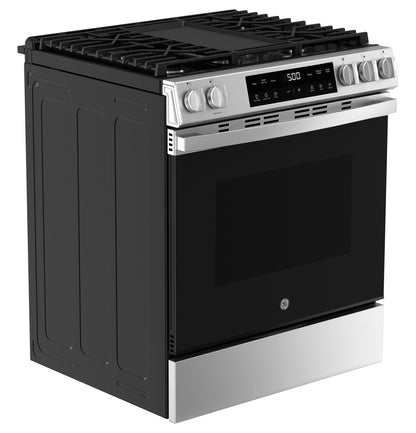 GE APPLIANCES GGS500SVSS GE(R) 30" Slide-In Front Control Gas Range - GGS500SVSS-KT