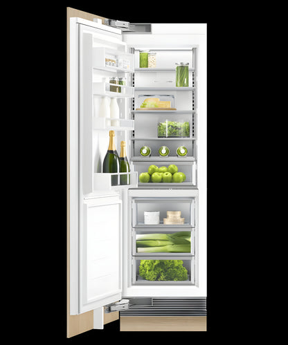 FISHER & PAYKEL RS2484SLHK1 Integrated Column Refrigerator, 24", Water - RS2484SLHK1-KT
