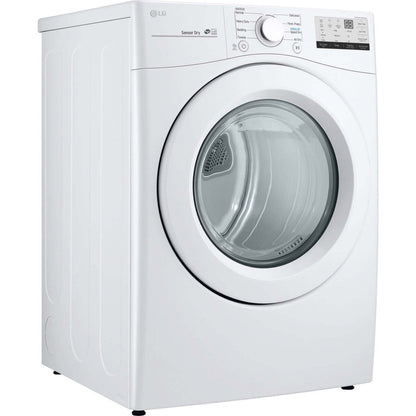 LG 27 In. 7.4-Cu. Ft. Ultra-Large Capacity Gas Dryer in White (DLG3401W)