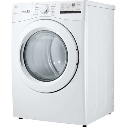 LG 27 In. 7.4-Cu. Ft. Ultra-Large Capacity Gas Dryer in White (DLG3401W)