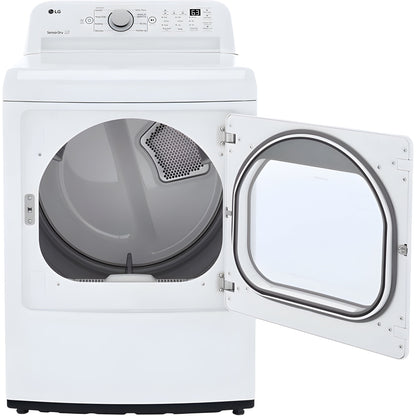 LG 7.3-Cu. Ft. Ultra Large Capacity Gas Dryer with Sensor Dry Technology (DLG7151W)