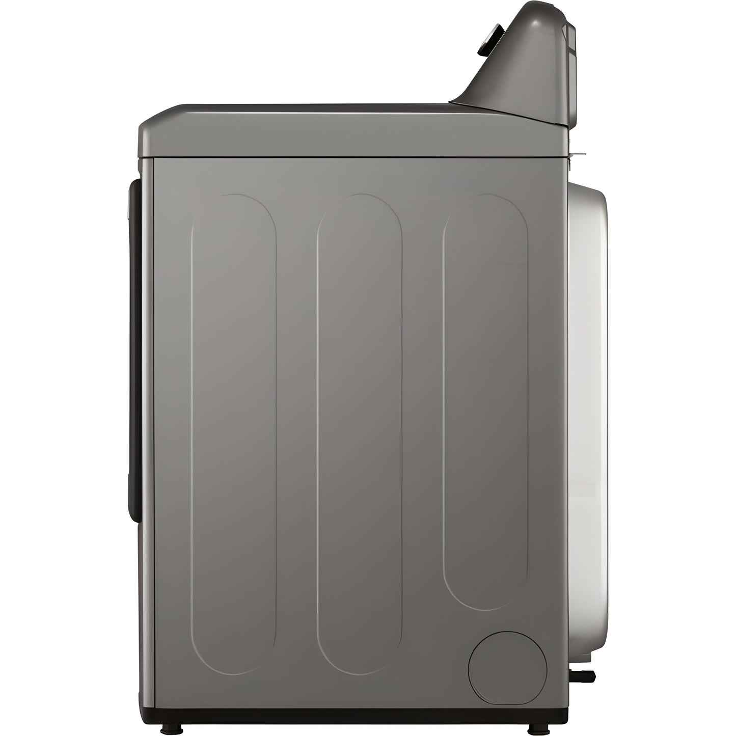 LG 7.3-Cu. Ft. Ultra Large Capacity Smart wi-fi Enabled Rear Control Gas Dryer with EasyLoad Door in Graphite Steel (DLG7401VE)