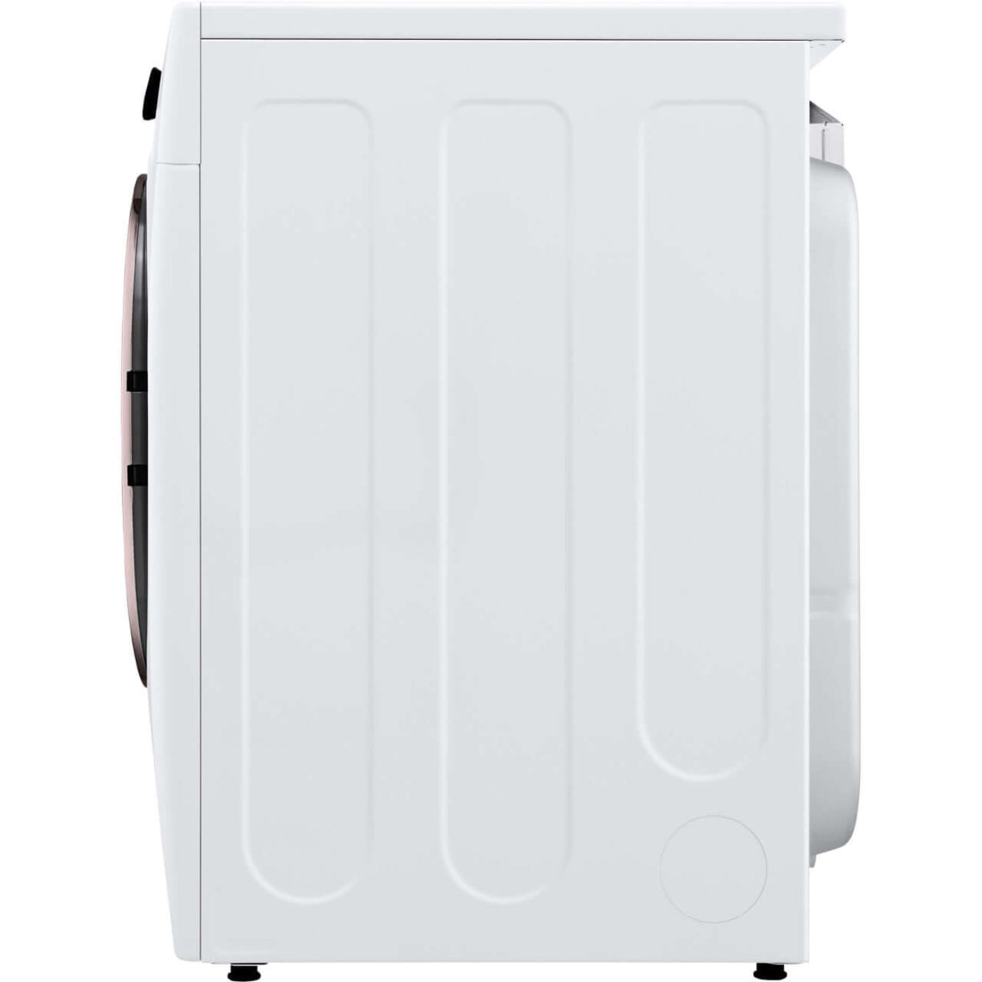 LG 27 In. 7.4-Cu. Ft. Front Load Gas Dryer with TurboSteam and Built-In Intelligence in White (DLGX4001W)