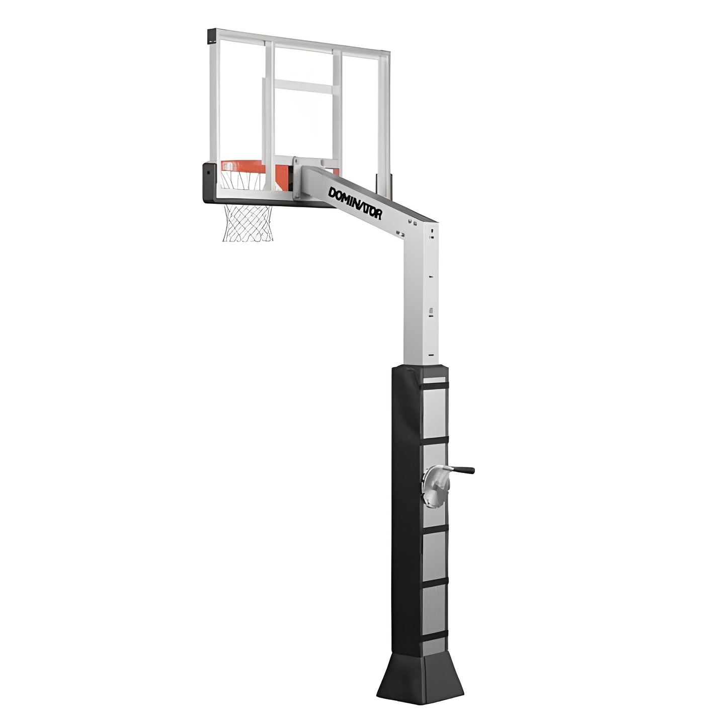 Dominator 60" Glass Backboard Adjustable Basketball Hoop - 603-aa