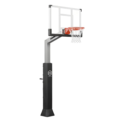 Dominator 60" Glass Backboard Adjustable Basketball Hoop - 603-aa