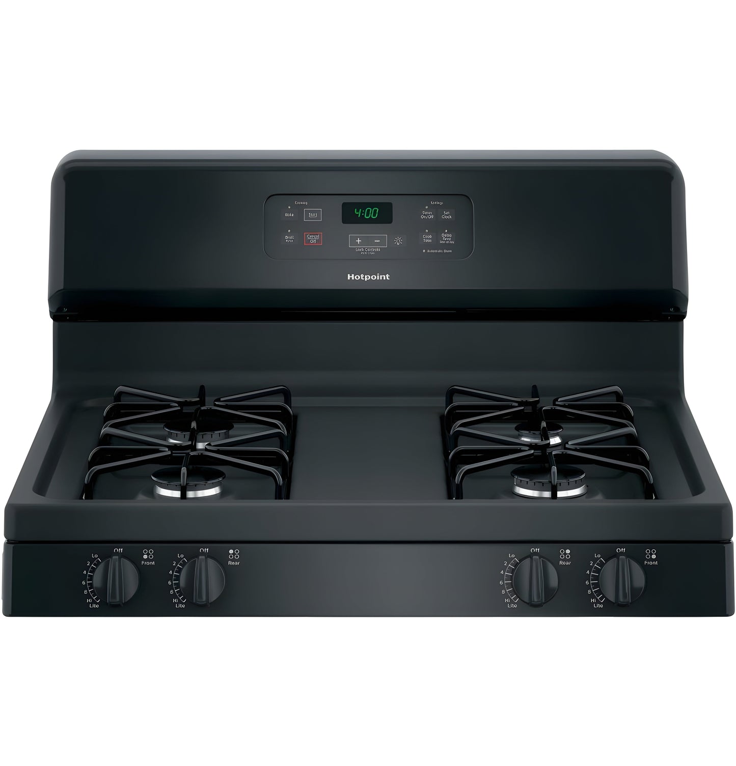 HOTPOINT  30" Free-Standing Standard Clean Gas Range - RGBS400DMBB-KT