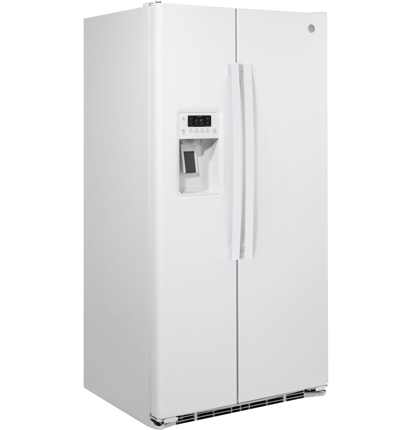 GE APPLIANCES GZS22DGJWW GE® 21.9 Cu. Ft. Counter-Depth Side-By-Side Refrigerator - GZS22DGJWW-KT