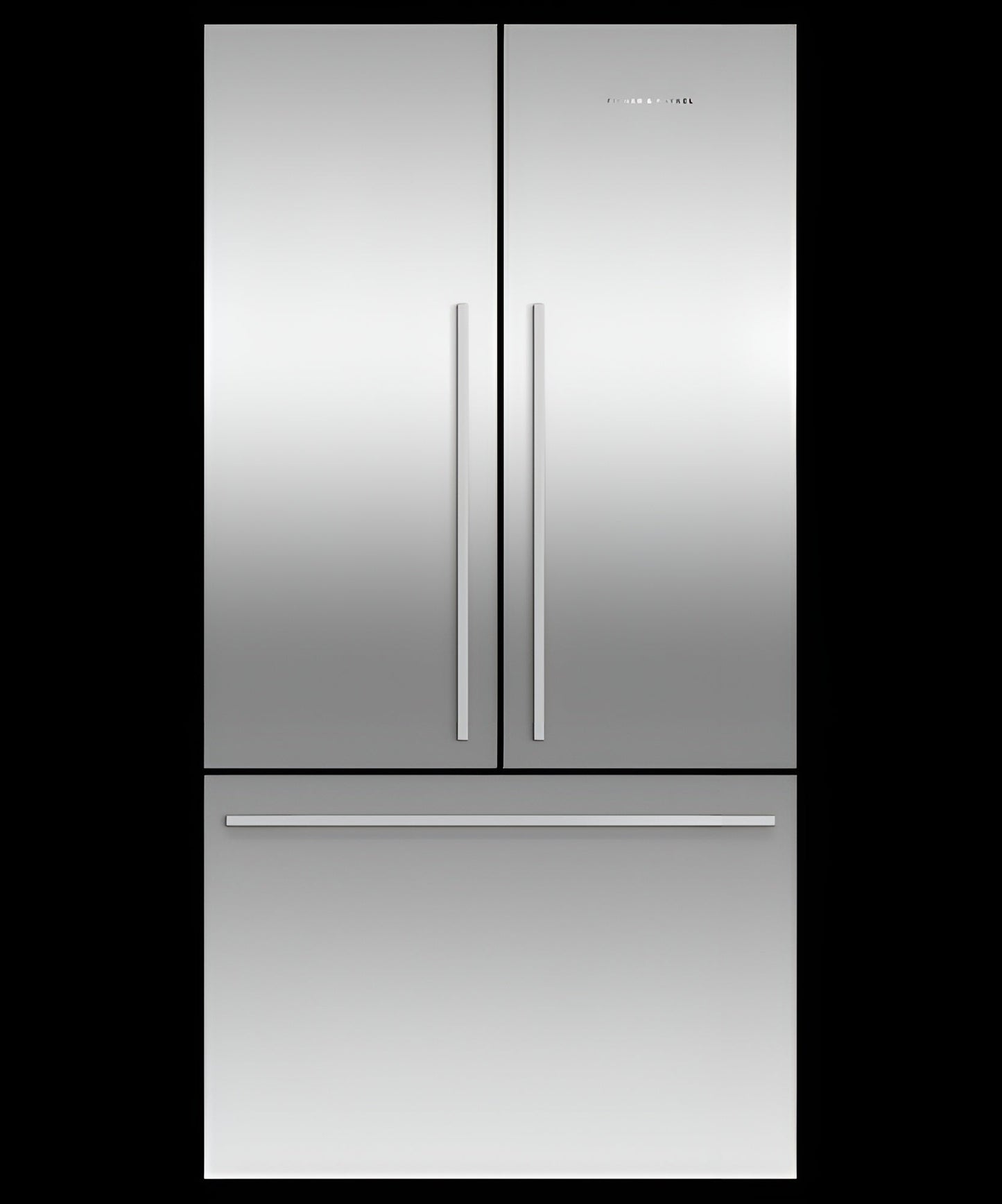 FISHER & PAYKEL RF201ADJSX5 Freestanding French Door Refrigerator Freezer, 36", 20.1 cu ft, Ice - RF201ADJSX5-KT