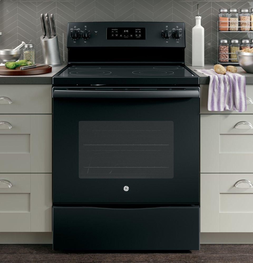 GE APPLIANCES JB645DKBB GE(R) 30" Free-Standing Electric Range - JB645DKBB-KT