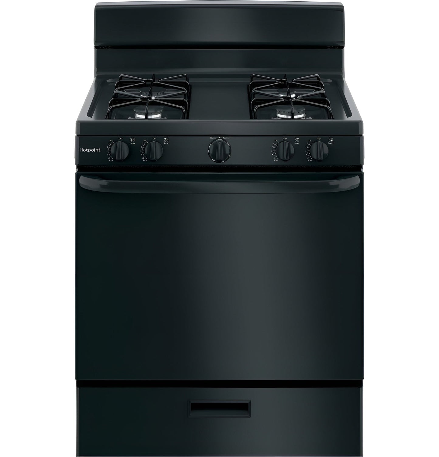 HOTPOINT RGBS300DMBB Hotpoint 30" Free-Standing Gas Range - RGBS300DMBB-KT
