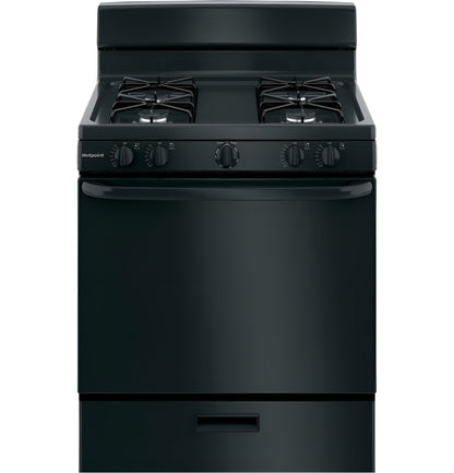 HOTPOINT RGBS300DMBB Hotpoint 30" Free-Standing Gas Range - RGBS300DMBB-KT