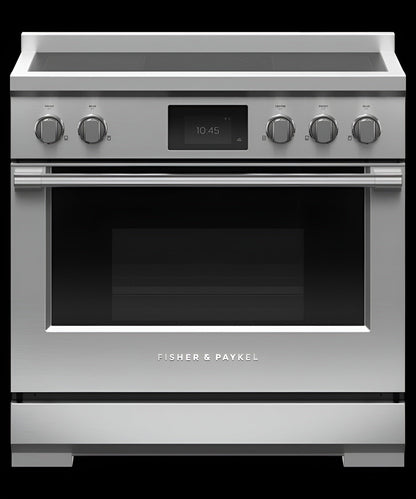 FISHER & PAYKEL RIV3365 Induction Range, 36", 5 Zones with SmartZone, Self-cleaning - RIV3365-KT