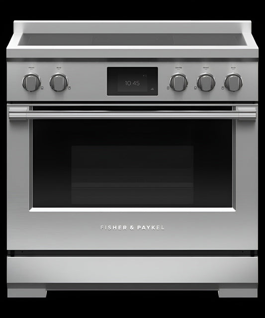 FISHER & PAYKEL RIV3365 Induction Range, 36", 5 Zones with SmartZone, Self-cleaning - RIV3365-KT