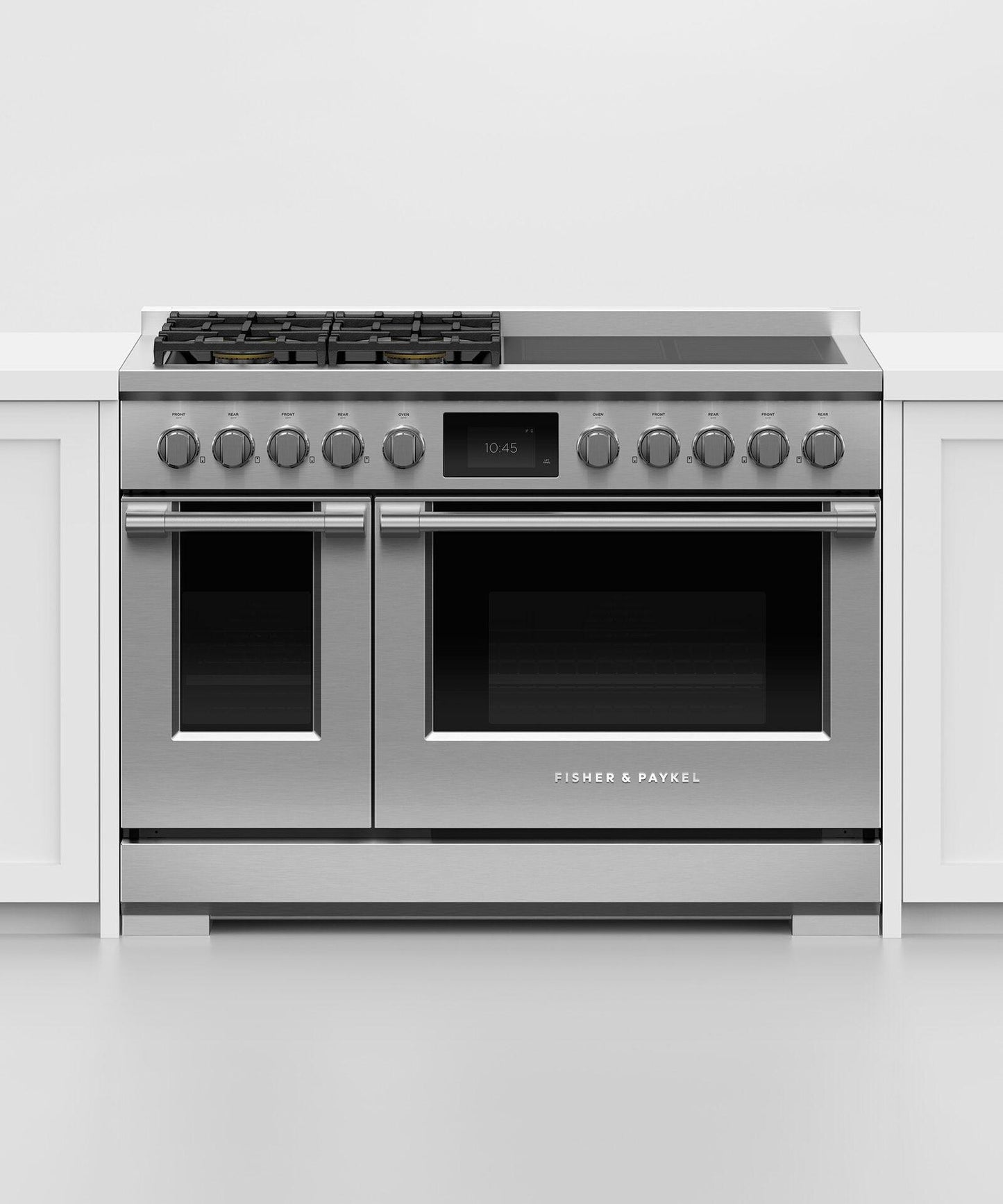 FISHER & PAYKEL RHV3484L Dual Fuel Range, 48", 4 Burners, 4 Induction Zones, Self-cleaning, LPG - RHV3484L-KT