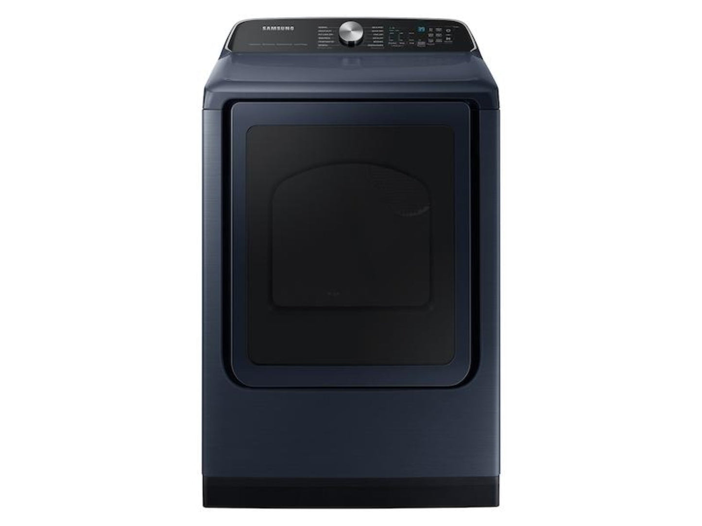 SAMSUNG 7.4 cu. ft. Smart Gas Dryer with Pet Care Dry and Steam Sanitize+ in Brushed Navy  - DVG54CG7150D-KT