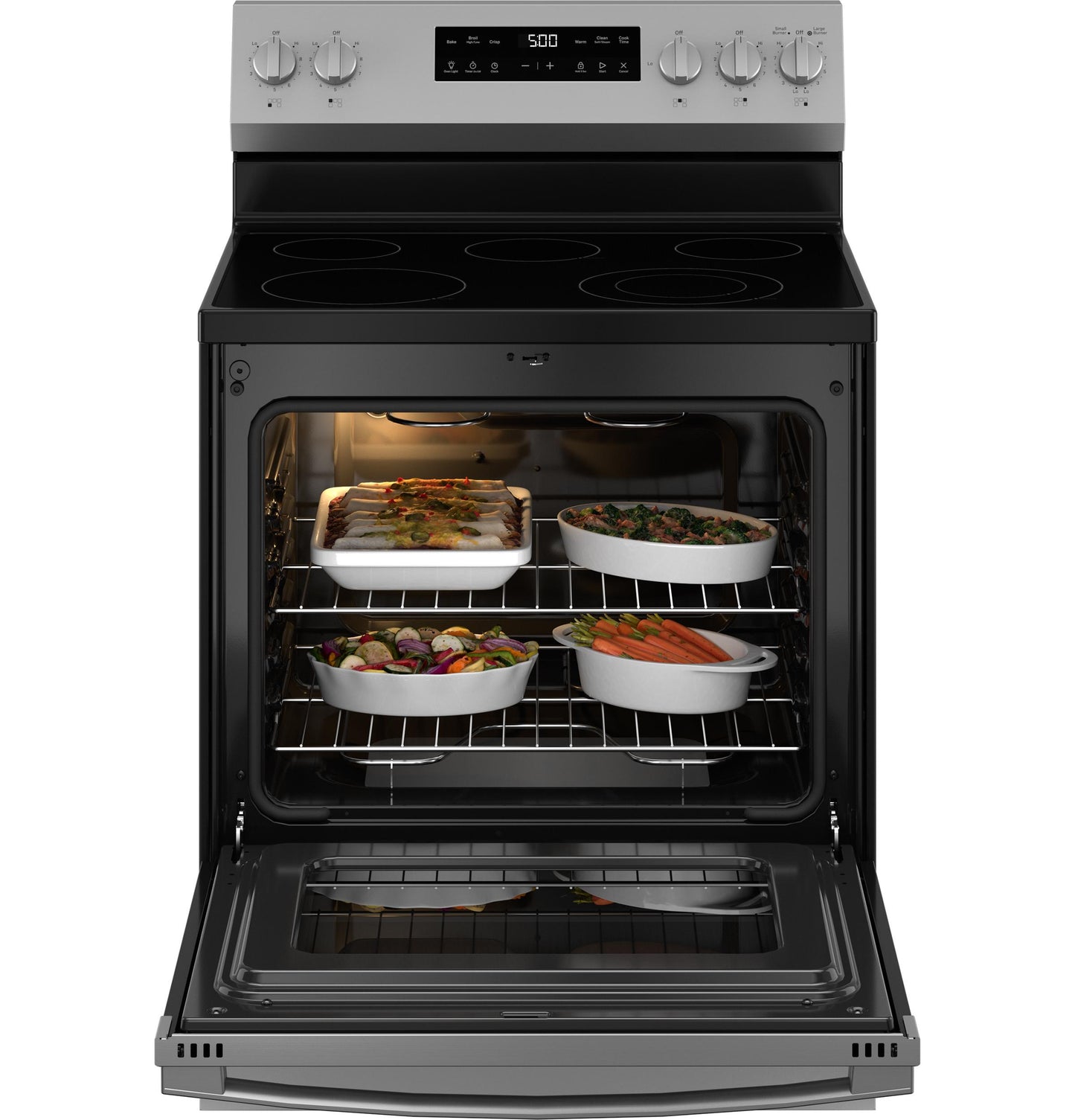 GE APPLIANCES GRF500PVSS GE(R) 30" Free-Standing Electric Range - GRF500PVSS-KT