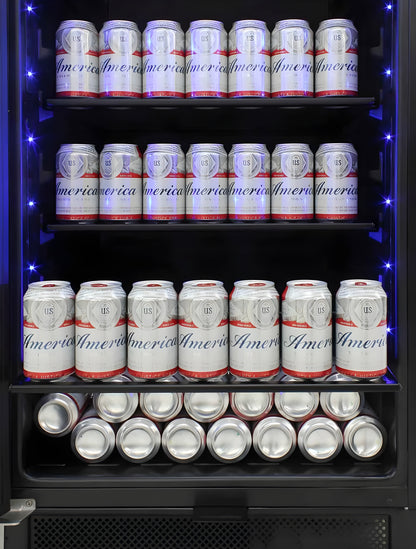 Vinotemp Connoisseur Series 168 Single-Zone Beverage Cooler (Left Hinge) - EL-168WCBC-L