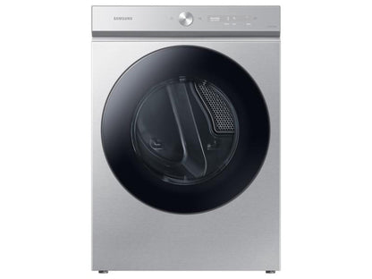 SAMSUNG Bespoke 7.6 cu. ft. Ultra Capacity Electric Dryer with Super Speed Dry and AI Smart Dial in Silver Steel - DVE53BB8700TA3-KT