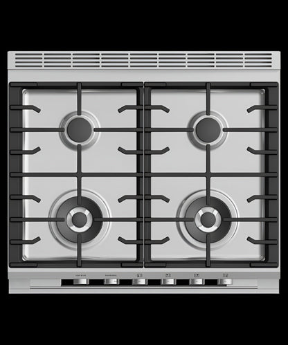 FISHER & PAYKEL OR36SCG4W1 Gas Range, 36", 5 Burners - OR36SCG4W1-KT