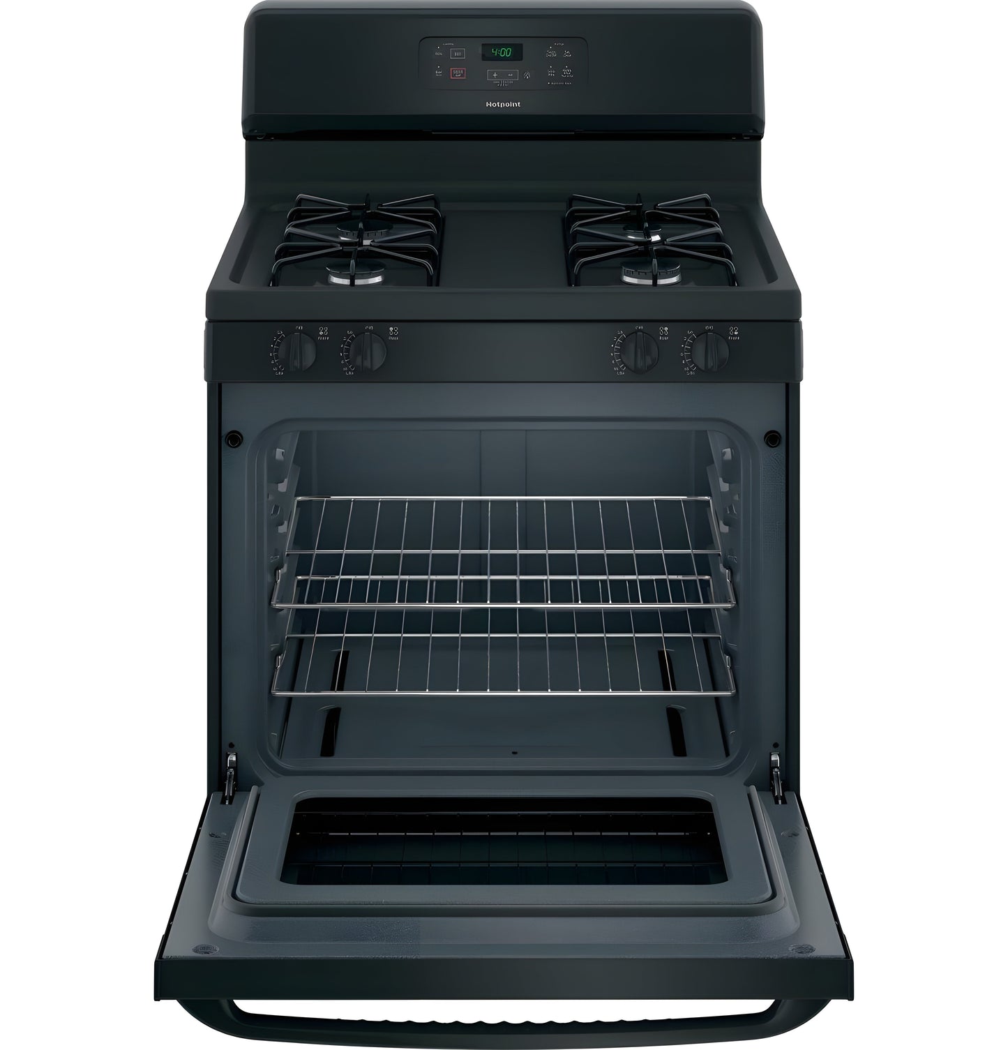 HOTPOINT  30" Free-Standing Standard Clean Gas Range - RGBS400DMBB-KT