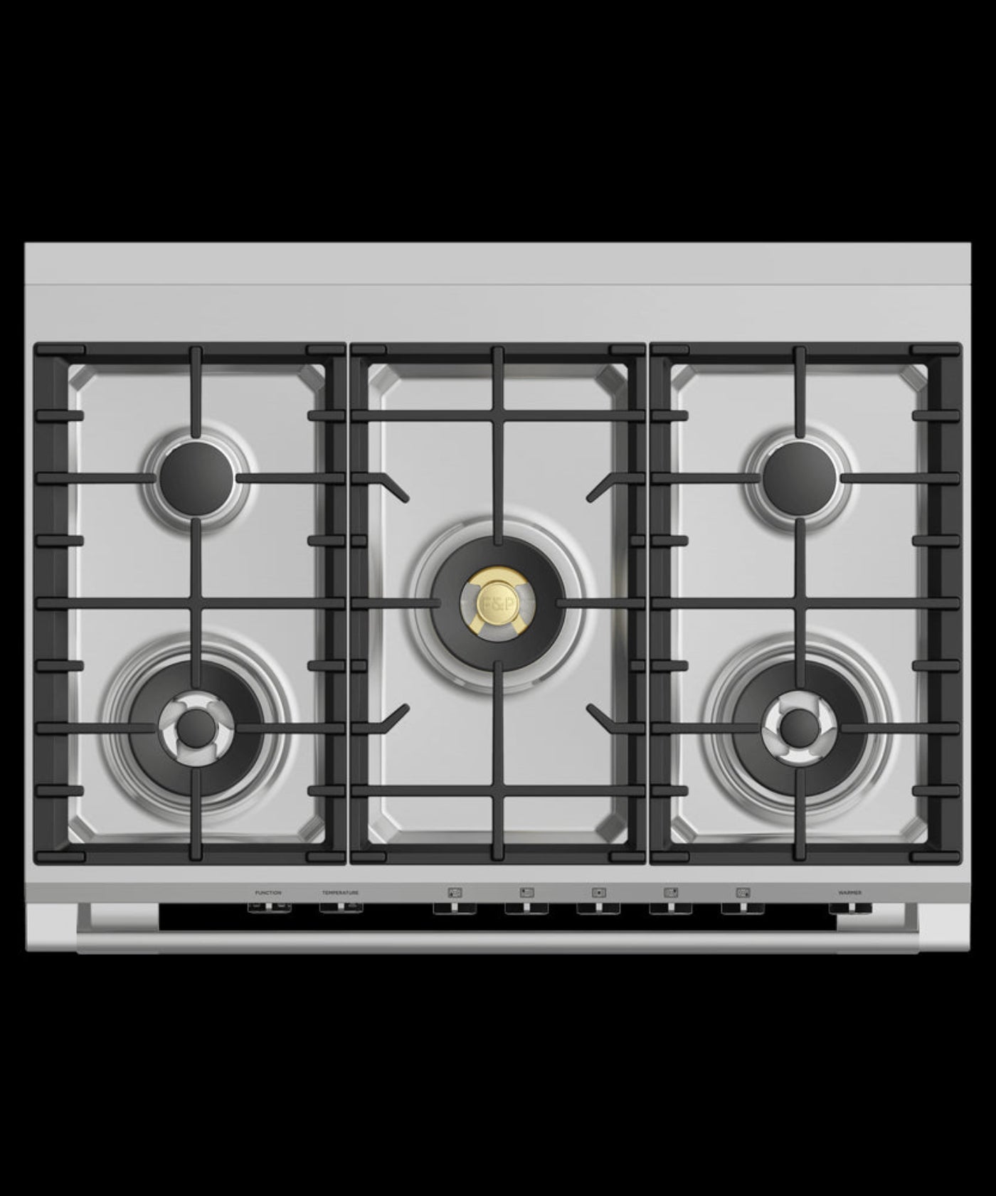 FISHER & PAYKEL OR36SCG6B1 Dual Fuel Range, 36", 5 Burners, Self-cleaning - OR36SCG6B1-KT