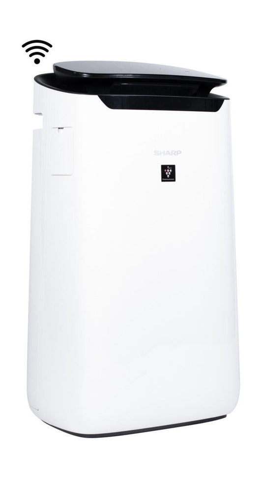 Sharp IoT Plasmacluster Ion Air Purifier & True HEPA for Large Rooms (502 sq.ft.) - FXJ80UW-KT