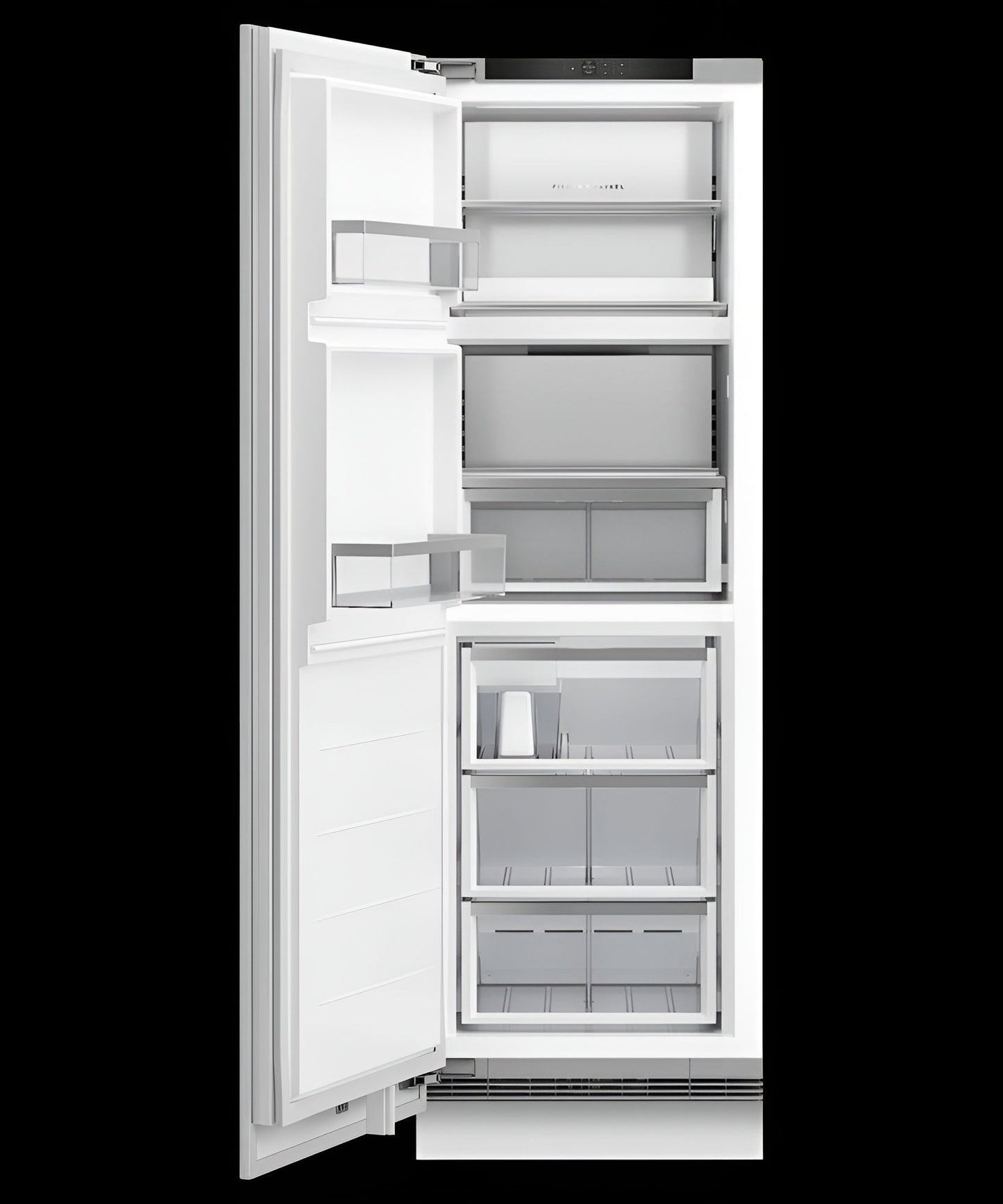 FISHER & PAYKEL RS2474S3RH1 Integrated Triple Zone Refrigerator, 24", Water - RS2474S3RH1-KT