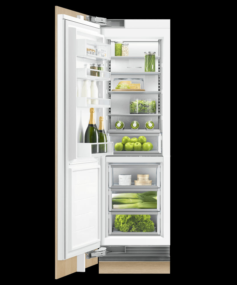 FISHER & PAYKEL RS2474BRU1 Integrated Refrigerator Freezer, 24", Ice & Water - RS2474BRU1-KT