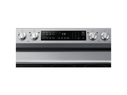 SAMSUNG 6.3 cu. ft. Smart Freestanding Electric Range with No-Preheat Air Fry & Convection in Stainless Steel - NE63A6511SS-KT