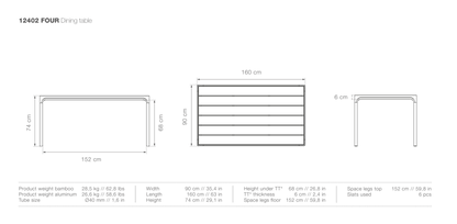 HOUE FOUR Dining Table