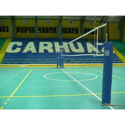 Gared Sports 4" OD Libero Master Telescopic One Court Volleyball System - 7300