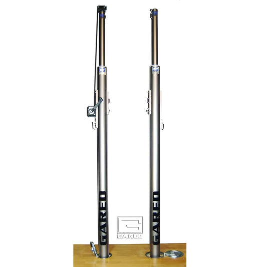 Gared Sports 4" OD Libero Master Telescopic One Court Volleyball System - 7300