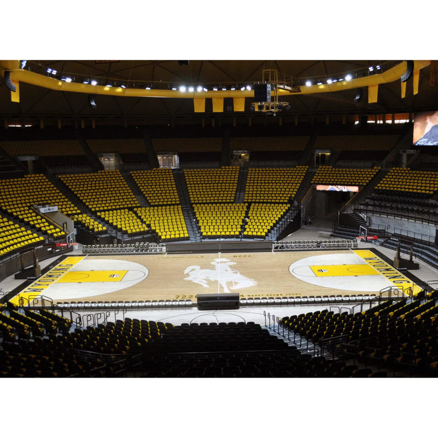 Gared Sports Pro S Spring-Lift Portable Basketball Hoop w/ 10’ 8’’ Boom - 9618