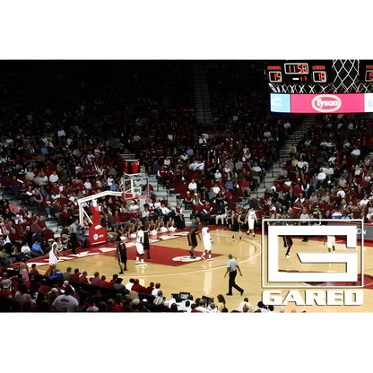 Gared Sports Pro S Spring-Lift Portable Basketball Hoop w/ 10’ 8’’ Boom - 9618