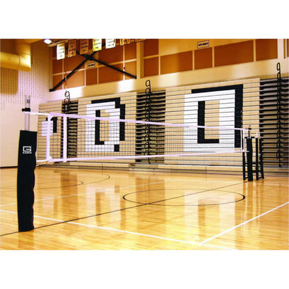 Gared Sports Rallyline Scholastic 3-1/2" OD One-Court Volleyball System - 6000BGE
