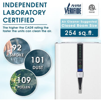 Sharp - Air Purifier / Humidifier, True HEPA, Plasmacluster (Large Rooms) - KC-860U