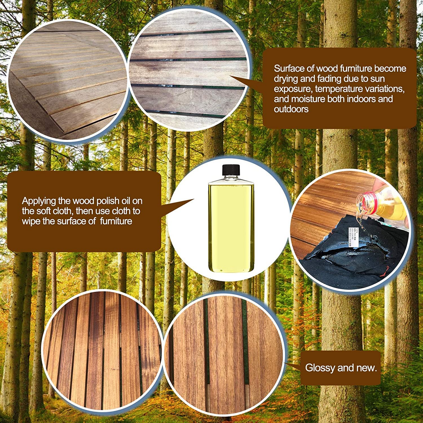 Tangkula 4-Piece PE Rattan Patio Furniture Set, Outdoor Conversation Set - HW69384-12B+HW69384-22B