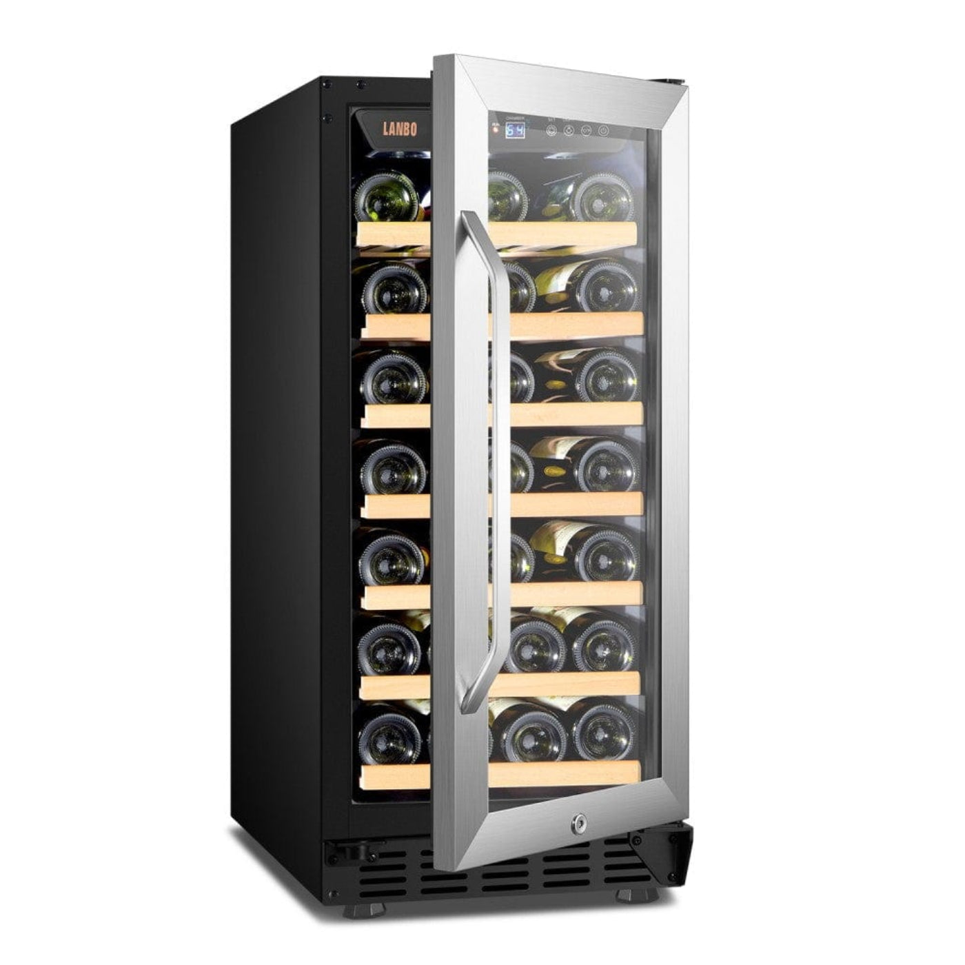 Lanbo 33 Bottle Single Zone Wine Coolers - LW33S