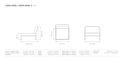 HOUE LEVEL Outdoor Chair