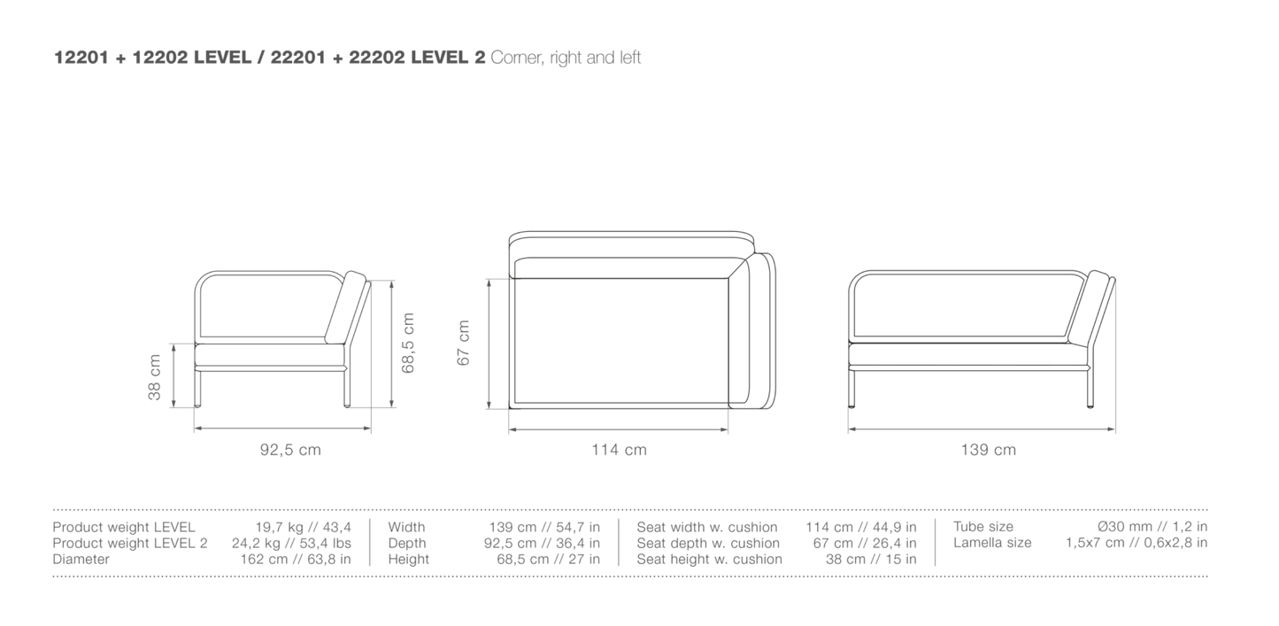 HOUE LEVEL Outdoor Corner