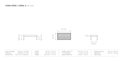 HOUE LEVEL Side Table