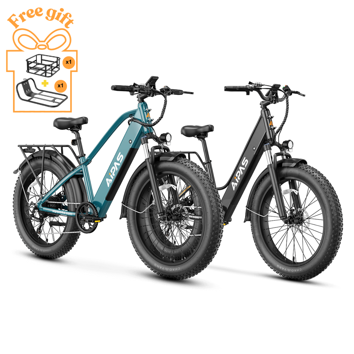 Aipas Ebike Combo Sale M1+M2 - Combo_M1-BK_and_M2-GB