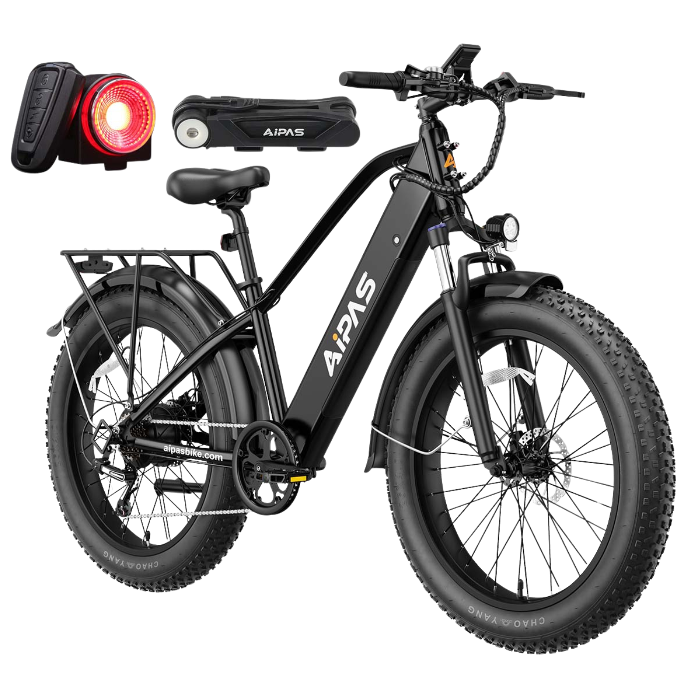 Aipas M2 Xterrain Ebike - Aipas-M2-black