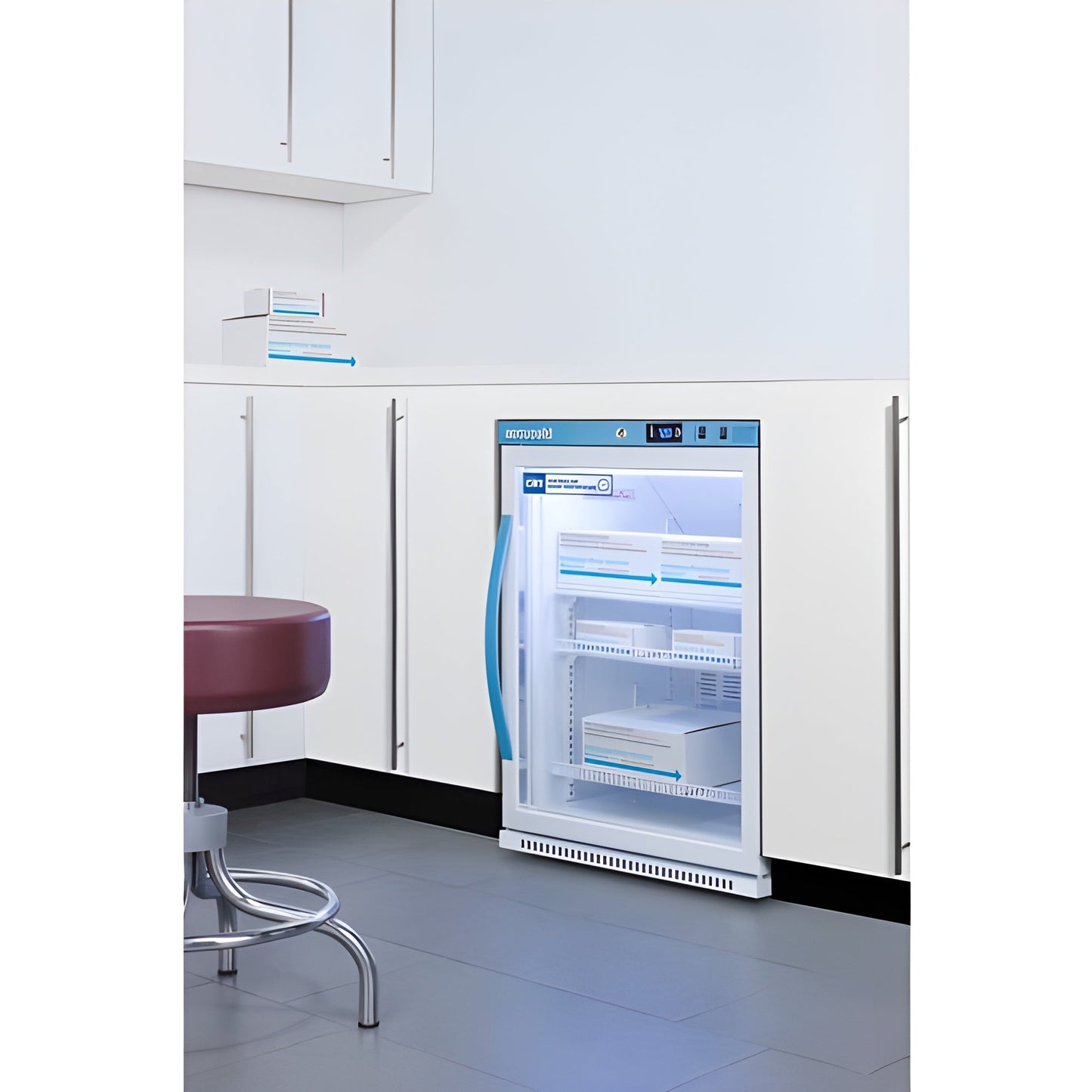 Accucold Summit 6 Cu.Ft. Upright Controlled Room Temperature Cabinet, ADA Height - ARG61PVBIADA-CRT