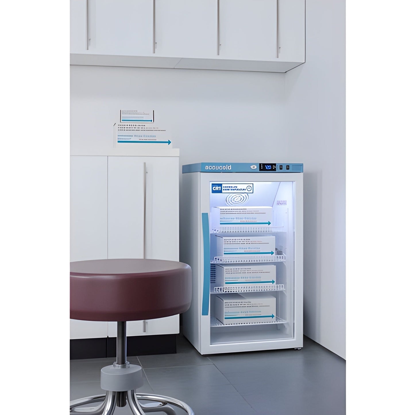 Accucold Summit 3 Cu.Ft. Counter Height Controlled Room Temperature Cabinet - ARG3PV-CRT